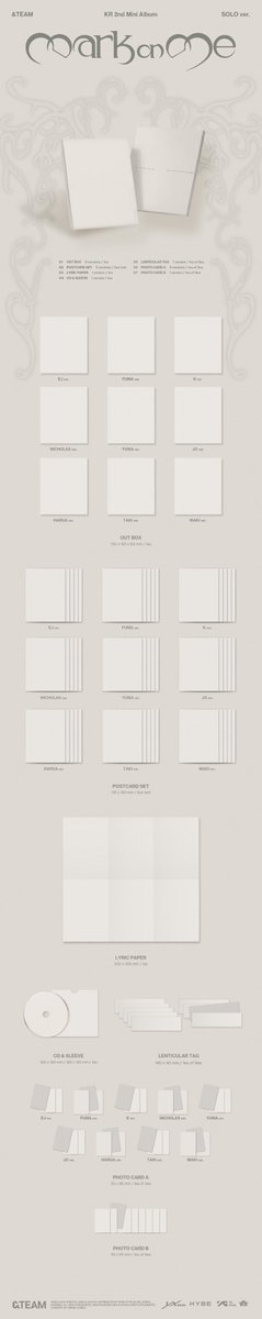 andTEAMluneGBL's tweet photo. 🌐 [NOTICE] 260705

&TEAM 2nd KR mini-album "Mark on Me" pre-orders have begun! 

Versions —
• CRAVE YOU ver. 
• TAME ME ver. 
• SOLO members ver. (9) 
• Mini CD-R ver. 

Album Release:
📅 8th September
🕕 06:00PM KST/JST

📅 21st September (Physical album release in Japan stores)
_____
*𝘌𝘷𝘦𝘳𝘺 𝘢𝘭𝘣𝘶𝘮 𝘣𝘰𝘶𝘨𝘩𝘵 𝘧𝘳𝘰𝘮 𝘑𝘢𝘱𝘢𝘯𝘦𝘴𝘦 𝘴𝘵𝘰𝘳𝘦𝘴, 𝘸𝘪𝘭𝘭 𝘤𝘰𝘯𝘵𝘳𝘪𝘣𝘶𝘵𝘦 𝘵𝘰 𝘖𝘳𝘪𝘤𝘰𝘯 𝘢𝘯𝘥 𝘉𝘪𝘭𝘭𝘣𝘰𝘢𝘳𝘥 𝘑𝘢𝘱𝘢𝘯 𝘤𝘩𝘢𝘳𝘵𝘴 🇯🇵
*𝘌𝘷𝘦𝘳𝘺 𝘢𝘭𝘣𝘶𝘮 𝘣𝘰𝘶𝘨𝘩𝘵 𝘧𝘳𝘰𝘮 𝘑𝘢𝘱𝘢𝘯𝘦𝘴𝘦 𝘴𝘵𝘰𝘳𝘦𝘴, 𝘸𝘪𝘭𝘭 𝘢𝘭𝘴𝘰 𝘤𝘰𝘯𝘵𝘳𝘪𝘣𝘶𝘵𝘦 𝘵𝘰 𝘏𝘢𝘯𝘵𝘦𝘰 𝘢𝘯𝘥 𝘊𝘪𝘳𝘤𝘭𝘦 𝘈𝘭𝘣𝘶𝘮 𝘤𝘩𝘢𝘳𝘵𝘴 🇰🇷
*𝘛𝘩𝘦 𝘴𝘢𝘭𝘦𝘴 𝘧𝘳𝘰𝘮 𝘑𝘢𝘱𝘢𝘯𝘦𝘴𝘦 𝘴𝘵𝘰𝘳𝘦𝘴 𝘸𝘪𝘭𝘭 𝘕𝘖𝘛 𝘳𝘦𝘧𝘭𝘦𝘤𝘵 𝘰𝘯 𝘏𝘢𝘯𝘵𝘦𝘰 𝘰𝘳 𝘊𝘪𝘳𝘤𝘭𝘦 𝘤𝘩𝘢𝘳𝘵𝘴 𝘧𝘳𝘰𝘮 8𝘵𝘩-21𝘴𝘵 𝘚𝘦𝘱𝘵𝘦𝘮𝘣𝘦𝘳 𝘥𝘶𝘦 𝘵𝘰 𝘥𝘦𝘭𝘢𝘺𝘦𝘥 𝘴𝘩𝘪𝘱𝘱𝘪𝘯𝘨. 
𝘊𝘢𝘳𝘦𝘧𝘶𝘭𝘭𝘺 𝘤𝘰𝘯𝘴𝘪𝘥𝘦𝘳 𝘸𝘩𝘦𝘯 𝘣𝘶𝘺𝘪𝘯𝘨 𝘪𝘯 𝘳𝘦𝘭𝘢𝘵𝘪𝘰𝘯 𝘸𝘪𝘵𝘩 𝘒𝘰𝘳𝘦𝘢𝘯 𝘮𝘶𝘴𝘪𝘤 𝘴𝘩𝘰𝘸𝘴 𝘵𝘳𝘢𝘤𝘬𝘪𝘯𝘨. 

#MarkonMe #andTEAM #앤팀
@andTEAM_members