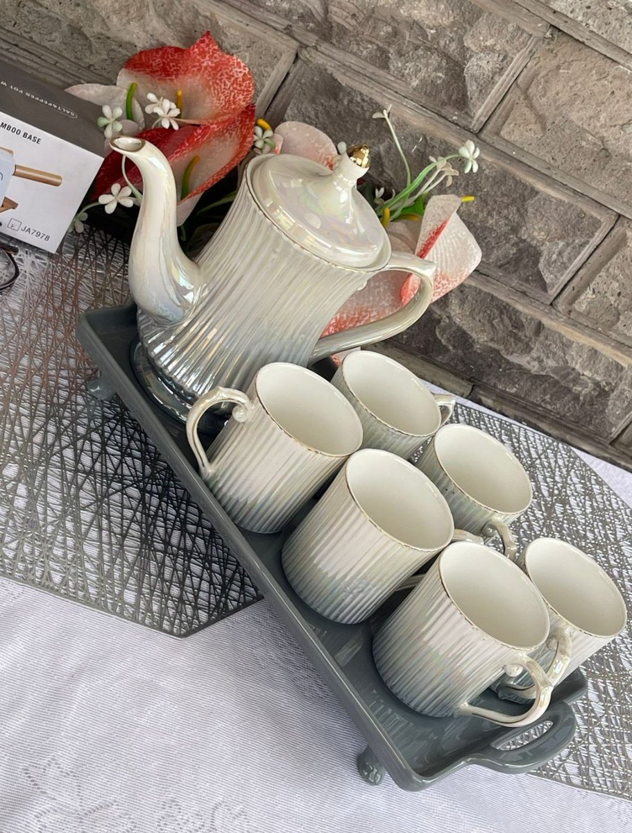 MissyGathoni's tweet photo. Teasets 😍😍
6 cups 250ml
1 Kettle 1300ml
Tray
6499/=
We deliver countrywide.
Kindly WhatsApp 0701769934
#RaysHome #House2Home #HomeImprovementStore
Thank You ❤️ https://t.co/65gQuQeLZW