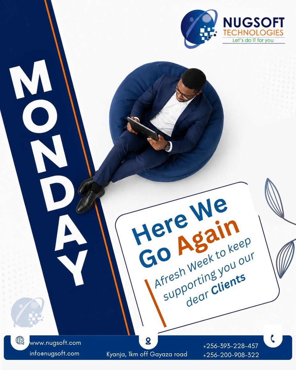 nugsoft's tweet photo. Happy new week from us to you 😁.
We are ready to serve you more than you expect! https://t.co/dgHshqCN91