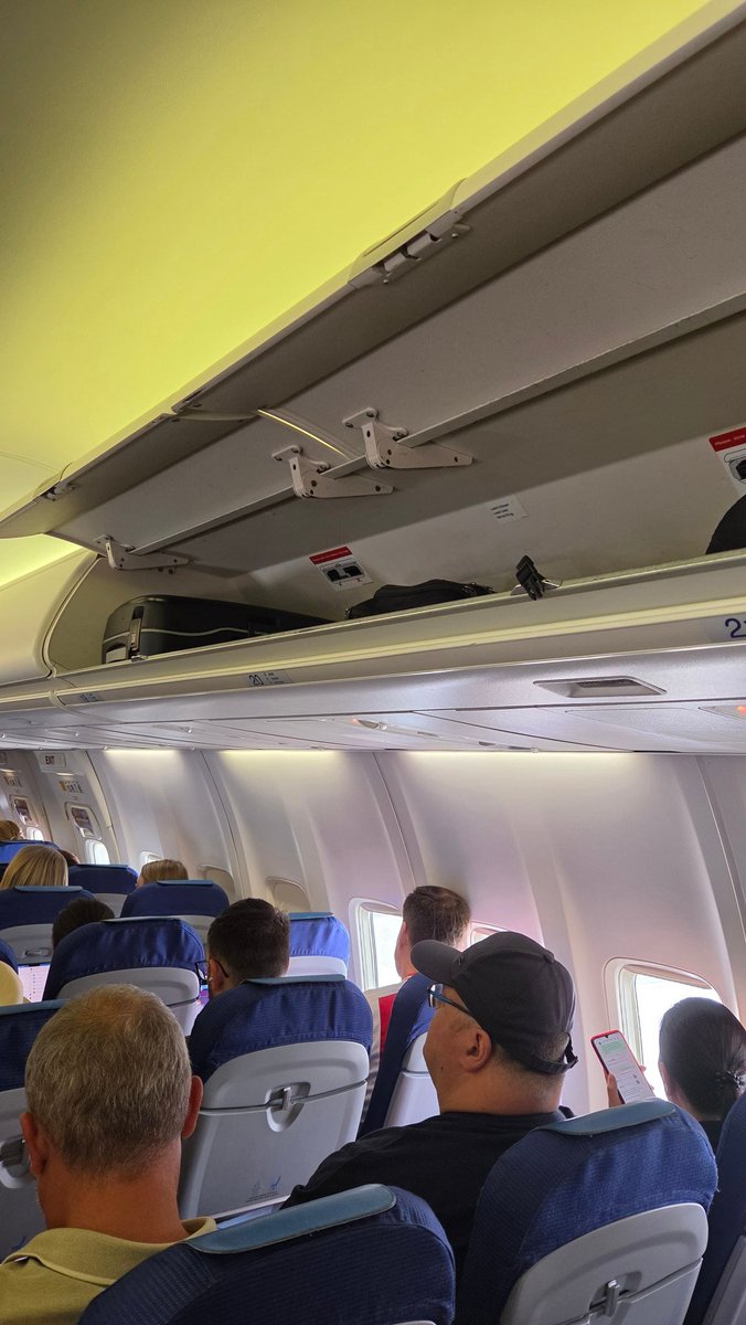 JKFIO's tweet photo. FORCED  to.check my carryon bag when there was plenty of space and others were allowed to being them . RUDE! Avoid KLM if you can. https://t.co/9zAjNrYg2a
