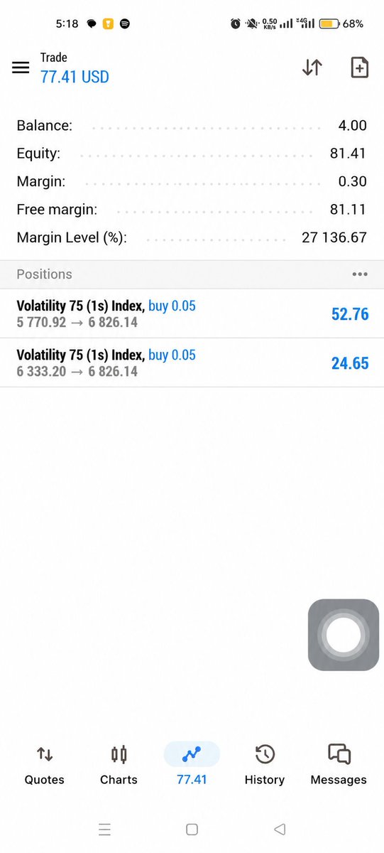 DaudaShamsen's tweet photo. Ability to scrap and swing is best trading skill 
Held for 3 days without folding for market conditions 💜💜💜 https://t.co/14eR1FZwEP