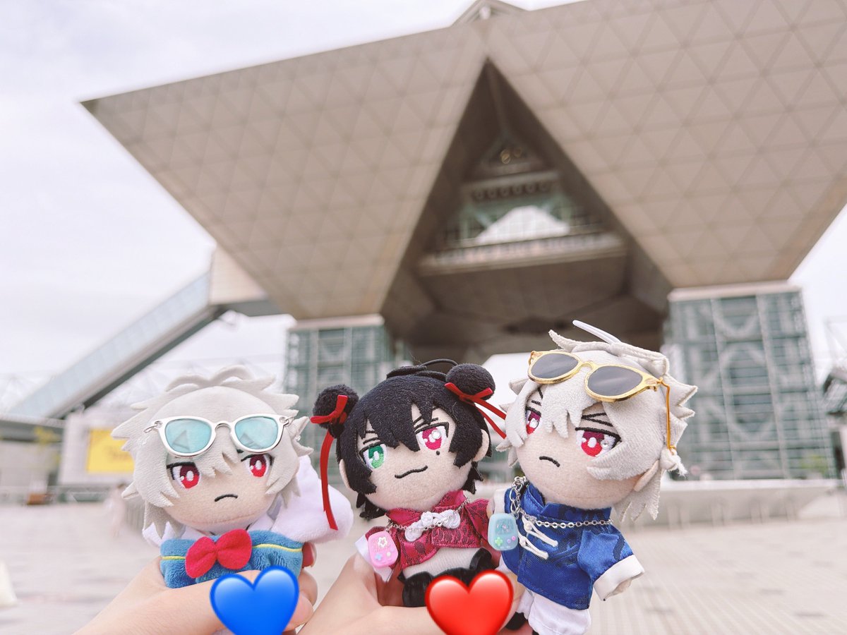 改めてイベお疲れ様でした💙❤️💫 買い物たくさんできて満足〜過去