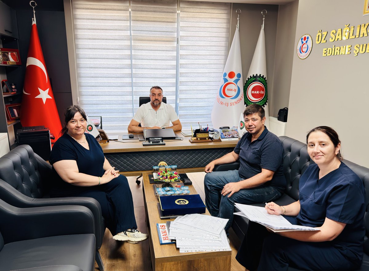EmrePromet's tweet photo. 📌DENETLEME KURULU TOPLANTIMIZI GERÇEKLEŞTİRDİK

Öz Sağlık-İş Sendikası Edirne Şube Başkanlığı olarak, Denetleme Kurulu toplantımızı şube binamızda gerçekleştirerek sendikal çalışmalarımızı, mali ve idari süreçlerimizi kapsamlı şekilde değerlendirdik.

#Hakiş
#ozsağlıkisedirne https://t.co/OsZaWbIeIB