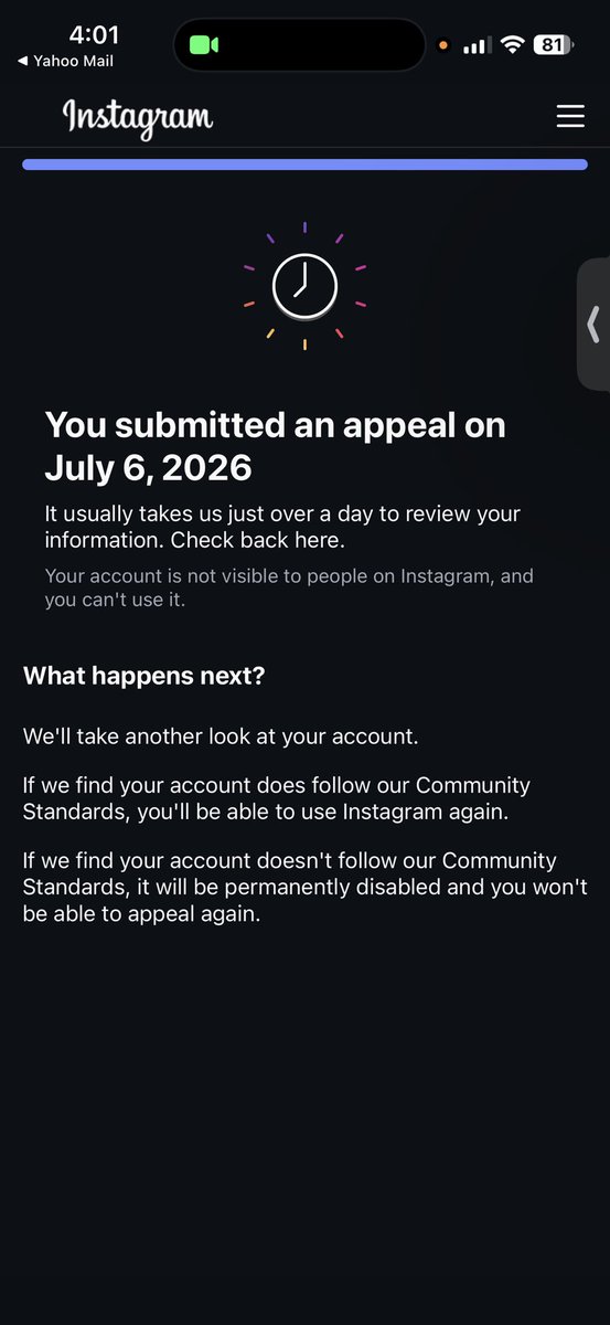 xhaze_1's tweet photo. i need my instagram account back this is a huge mistake !!!!!!!!!!! @instagram @Meta https://t.co/v8B7oSBlOu