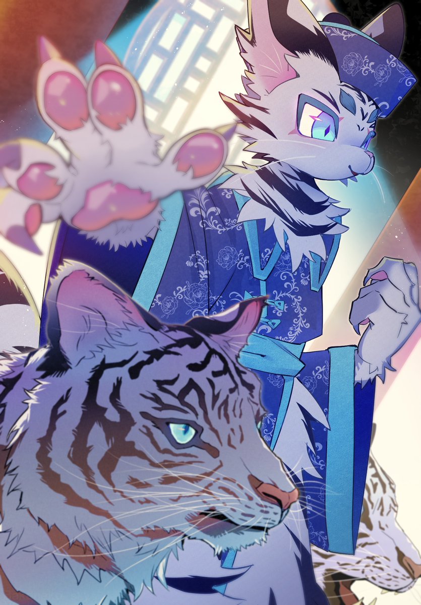Bakeneko_sky's tweet photo. 白虎🐅 https://t.co/L747J75VkV