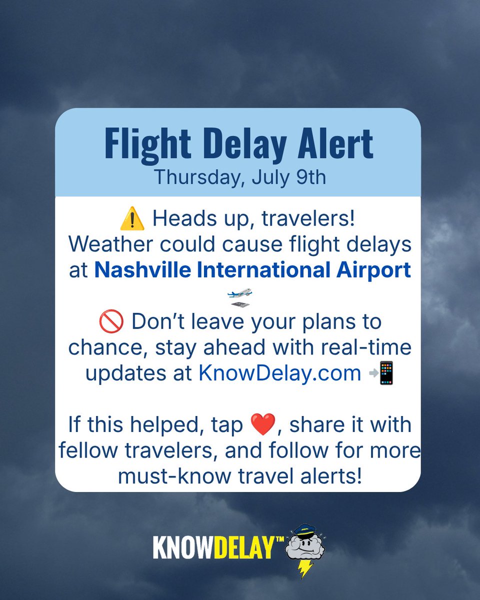 KnowDelay tweet picture