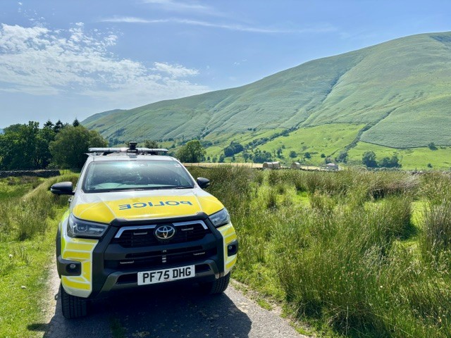 LancRuralPolice's tweet photo. Last week, officers from the Lancaster, Morecambe &amp; Wyre RTF dealt with a report of hare coursing in the Farleton area. 2 males have been  reported for poaching offences.  If you witness suspicious activity please report it to us via 101, or 999 in an emergency #OpGalileo https://t.co/YLq2068sZX