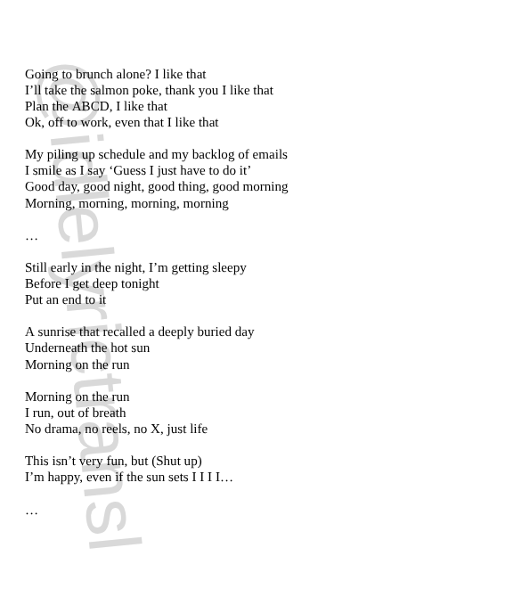 idlelyrictransl's tweet photo. A translation of "Morning" by #idle https://t.co/91z87hq0k3