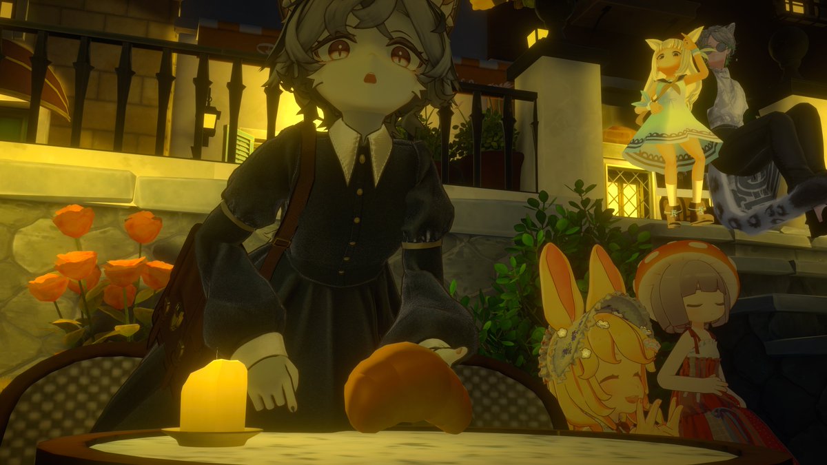 candle_vr's tweet photo. おや、こんなところに怪しいパンが… https://t.co/fTn3FKR9mf