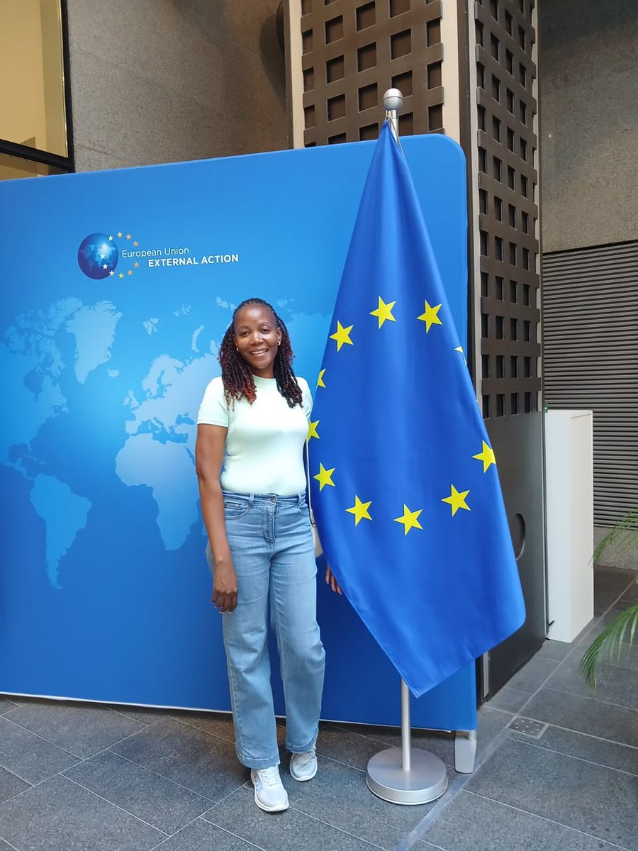 EUinTZ's tweet photo. Congratulations to 🇹🇿 journalist Salome Gregory from @TheCitizenTz on joining the African Union Media Fellowship Cohort 3 study tour in 🇧🇪 &amp; 🇩🇪

One of 22 journalists from 18 African countries, she's exploring Africa-Europe cooperation in development, governance &amp; climate action. https://t.co/9AX5iSJ12i