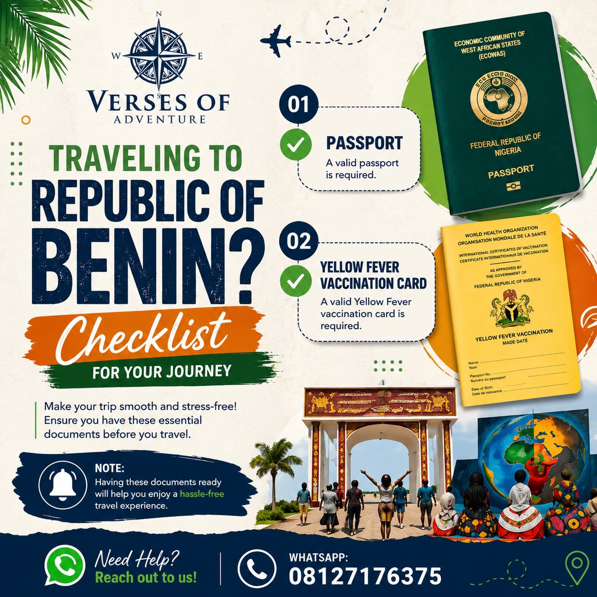 LadyC_Jay's tweet photo. MAP-OUT MONDAY 🌎 

Destination of the Week: Republic of Benin 🇧🇯 It is a neighbouring country to Nigeria with a shared border and the journey is just a few hours via air or road.

The Republic of Benin is one of West Africa's most fascinating destinations. #dahomey #travel https://t.co/lKAKAXcbEz