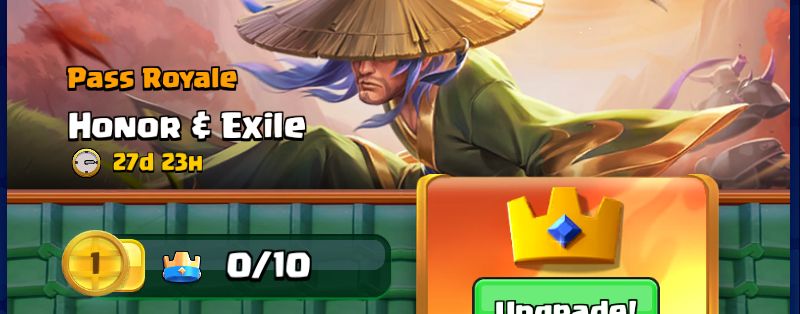 OCTkingfall's tweet photo. Babe, wake up, NEW #ClashRoyale season (Honor &amp; Exile) just dropped ! https://t.co/1nQK3Ipcbm