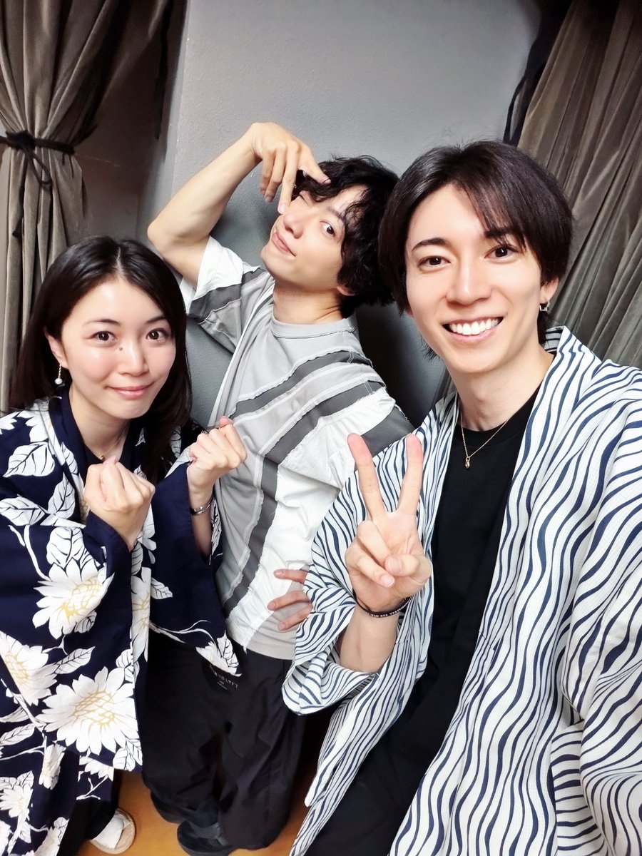ayukawa_taiyou's tweet photo. 「花語り 源⽒物語 〜 いにしえの恋、散リ咲ク花 〜」

本日も稽古をしてきました！
またこうしてすぐに会えたメンバー✨ https://t.co/4qG47EWDvQ