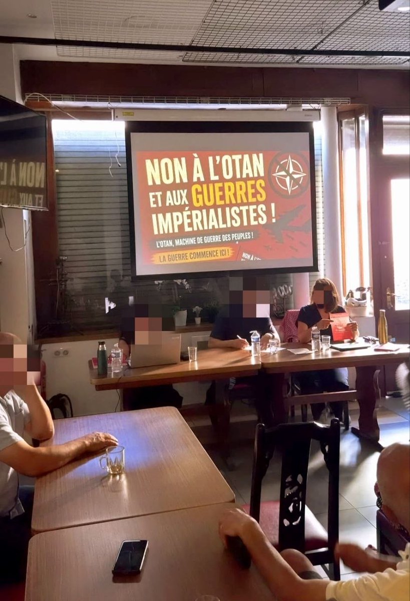 CCA_RCC's tweet photo. L’ @URCommuniste présente à #Strasbourg contre l’#OTAN et les guerres impérialistes  avec #ATIK 
Signez la pétition contre la guerre!
https://t.co/tc0pMbAvRG https://t.co/qMMphGRZw1