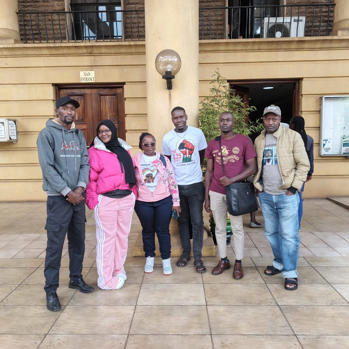 _James041's tweet photo. We are coming from the Milimani Law Courts.

The magistrates court has declined the DCI's request to continue with the investigation time.

The Miscellaneous Application file has been closed and Halima Ngache has been freed.

For the High Court ruling, the High Court has requested to be allowed to read the full ruling this Thursday 9th July 2026 virtually.

Miss Halima Ngache was represented by Wakili Ian Mutiso @eyanm , Wakili Dan Maanzo, Wakili Ndegwa Njiru and Wakili John Maina.

Another matter is currently ongoing at the Kahawa Law Courts where Mr Moses Munuve is facing fabricated charges over the similar issue of posting a flight.

We are following up on the ongoing inquest into the abduction and enforced disappearance of Brian Odhiambo which is currently taking place at the Nakuru Magistrates Court.

On Wednesday 8th July 2026, Klinzy Masinde Barasa will also start facing murder charges, for the murder of Boniface Mwangi Kariuki.

May justice be our shield and defender ✊