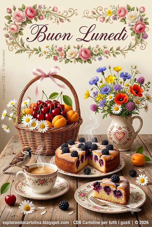 DebCris87617's tweet photo. 🍰 Buon Lunedì. Inizia la settimana con la carica giusta, un buon caffè e tanta positività ✨ 

https://t.co/xYd0oOZsHW

#lunedi #buonlunedi #buoniniziosettimana #monday #mondaymotivation #nuovasettimana #buongiornolunedi #mondaymood https://t.co/J82RtMmq2d