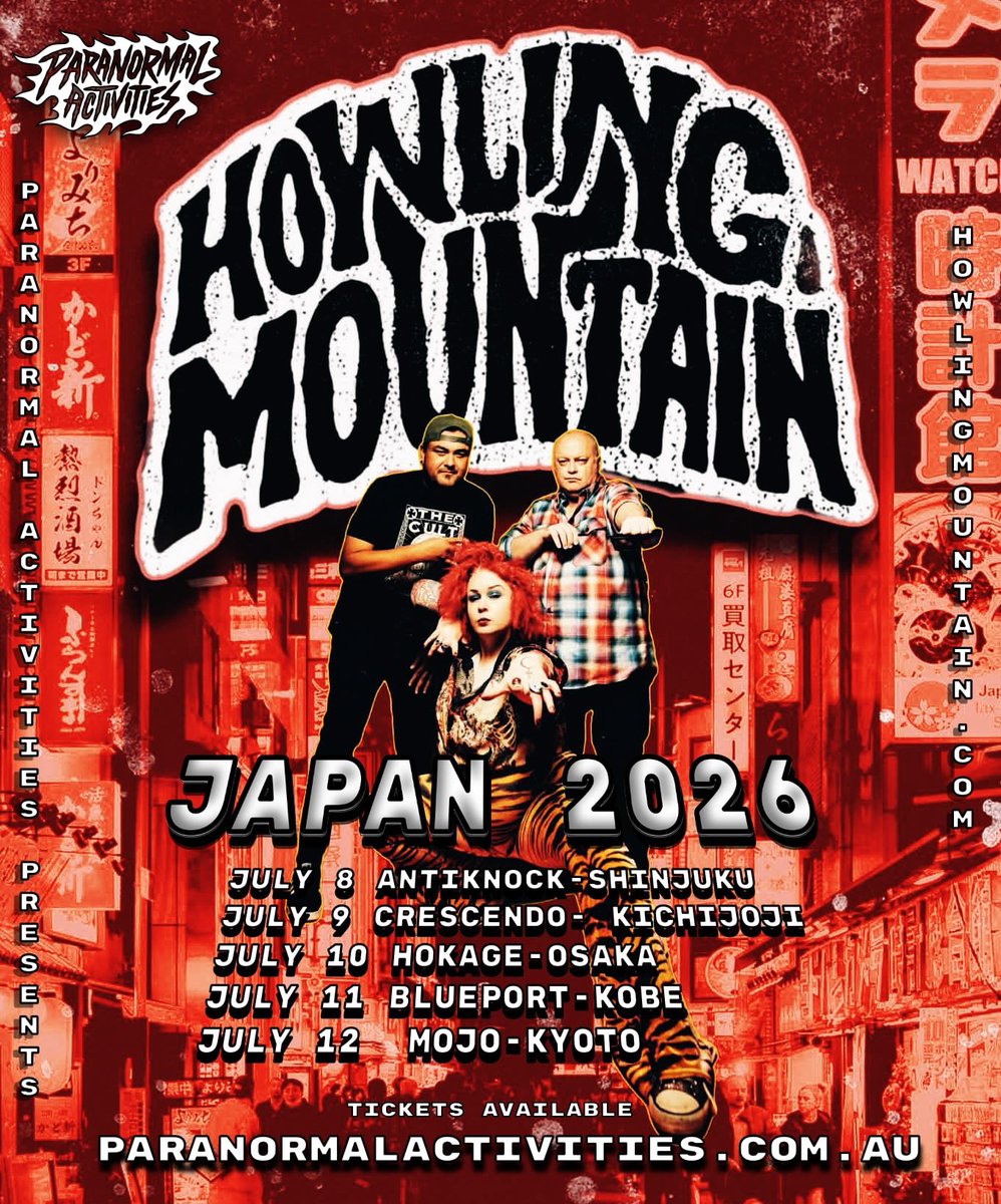 antiknock1985's tweet photo. 🇯🇵💫Rock Highway💫🇦🇺
2026.7/8(水)
shinjuku ANTIKNOCK presents
【Highway Star vol.16-HOWLING MOUNTAIN Japan Tour 2026-】

-ACT-
HOWLING MOUNTAIN🇦🇺
Anotherfuse
NEVER SAY NEVER
猫バズーカ
I AM ZERO
JaYBoY
遊飛ノドカ
Hideto Hatazawa’s Perpetual Burn

🎧DJ:とっっっても良い人間(ヱヰ十)
🍙FOOD:manico mania(狸市BAR)
⏰OPEN16:50/START17:10
💵ADV¥2,500/DOOR¥3,000(+1D¥600)
📩前売各取置予約受付
📲Livepocket▶︎https://t.co/FuxO4fXzKz