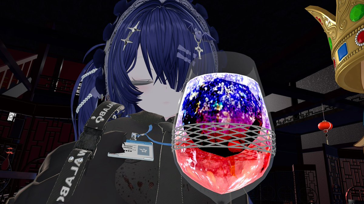 murasame0409's tweet photo. 月華艶にお邪魔しました〜！
素敵なカクテルいただいちゃって嬉しかったですっ
店長の動き重かったのおもろかったw
#月華艶 #ゲッカエン https://t.co/CoSMiTknoP