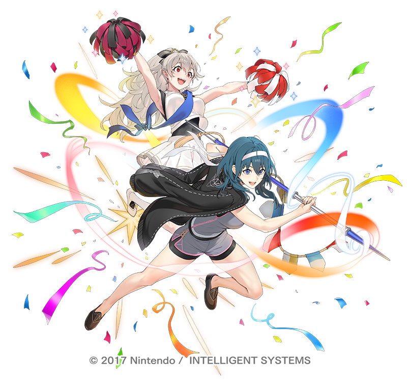 kakage0904's tweet photo. ■お仕事のお知らせ
『ファイアーエムブレム ヒーローズ』
双界英雄「双界ベレス＆カムイ女」を担当させて頂きました！
普段とは違う緩んだ表情で運動祭を楽しんでます🙌
#FEヒーローズ https://t.co/Qmkh0OqM5h