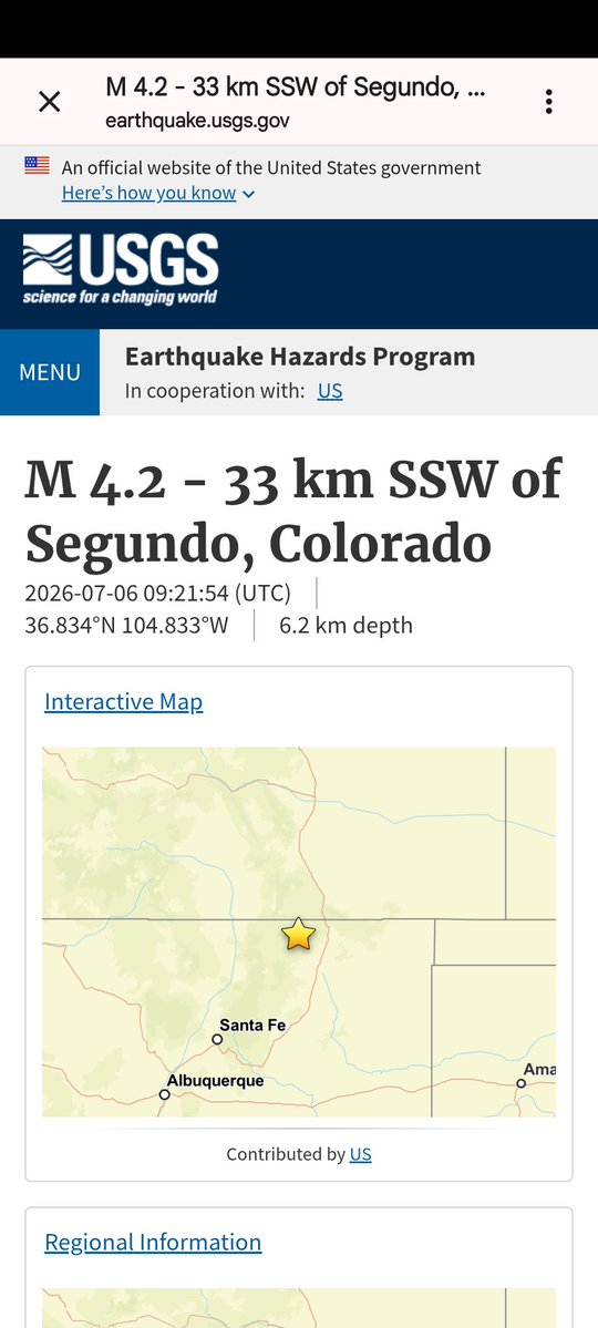 BissmeyerRose's tweet photo. @SunWeatherMan looks like Colorado is getting some earthquake love today https://t.co/ntL1tNBk60