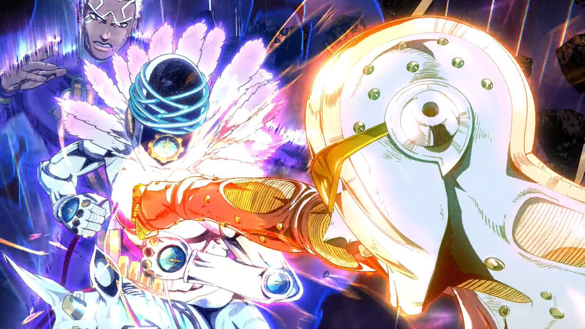 KonoYimeDa's tweet photo. C’est la fin des openings évolutifs dans JoJo’s Bizarre Adventure : Steel Ball Run ? 

Le directeur de l’anime veut donner une nouvelle « identité » à la partie, quitte à abandonner les openings évolutifs…

Je suis TELLEMENT triste… https://t.co/yKQ4P0IQCe