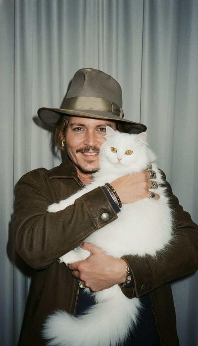 JohnnyCdepp008's tweet photo. The world feels a little brighter when kindness has fur. 🤍🐾
Sometimes the quietest companions leave the biggest footprints on our hearts.

Be honest... if you could have only one, which would you choose?
A. A loyal dog 🐶
B. A fluffy cat 🐱
C. Both—I could never choose ❤️ https://t.co/7JbOF1Hwtk