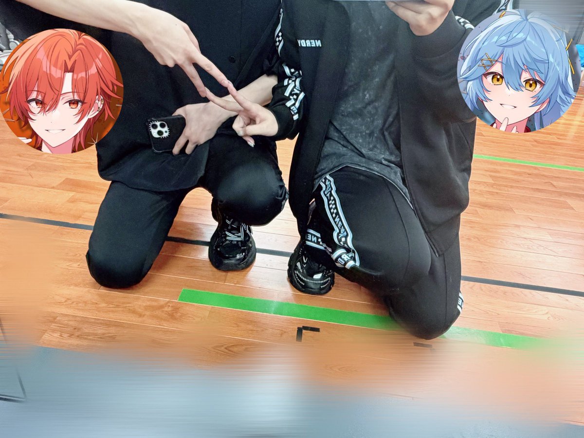 soapii_'s tweet photo. ダンスレッスン頑張ってきたよー！！！✨️

とぅるみんなでぶちかましてきた💄✨

そあはり居残りしてた🩵🧡 https://t.co/GnWlj3o6Ej