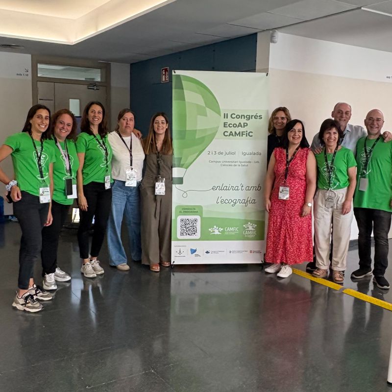 CAMFiC's tweet photo. Més de 250 professionals i dos dies per compartir coneixement, pràctica i futur al voltant de l’ecografia clínica a l’Atenció Primària.

El II Congrés #EcoAP va demostrar a Igualada que l’ecografia ja forma part de la Medicina de Família. 

T’expliquem tot el que hi vam viure en aquest post:
https://t.co/LzzjDkb19M