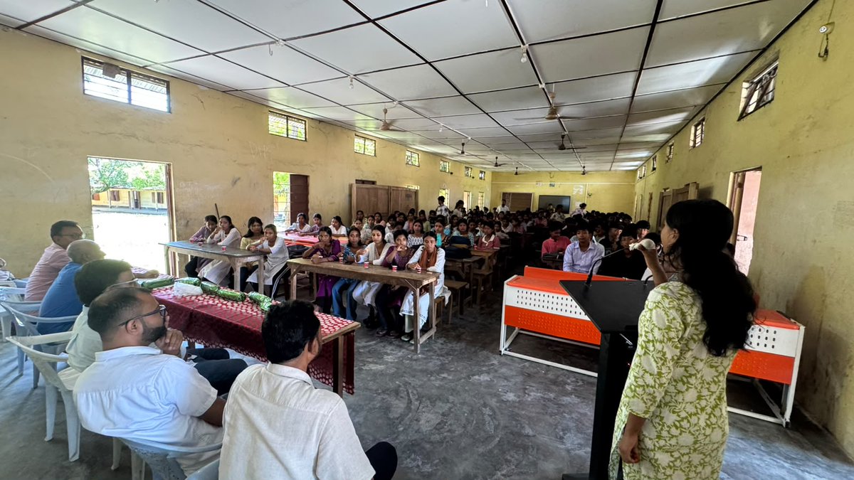 MYB_Udalguri's tweet photo. Celebration of Birth Anniversary of Dr Syama Prasad Mookerjee by MY Bharat Udalguri  in Danda Saharia Higher secondary school, Rowta.
#MY Bharat https://t.co/uI9uydtTam
