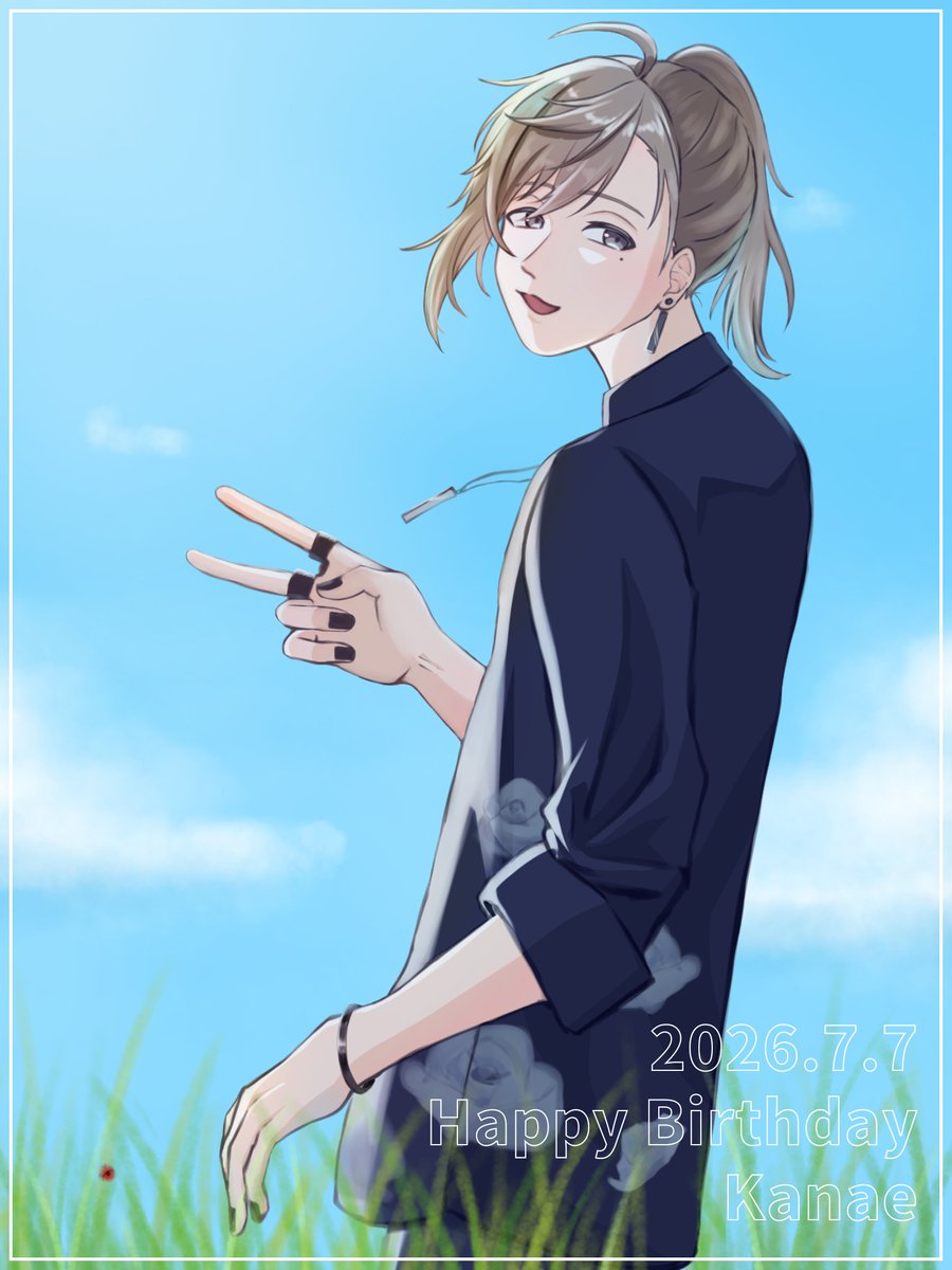 katokato_a's tweet photo. お誕生日おめでとうございます🎉
叶さんがこれからも更に輝きますように✨

#かな絵 
#叶生誕祭2026 https://t.co/bcouM3PfSr