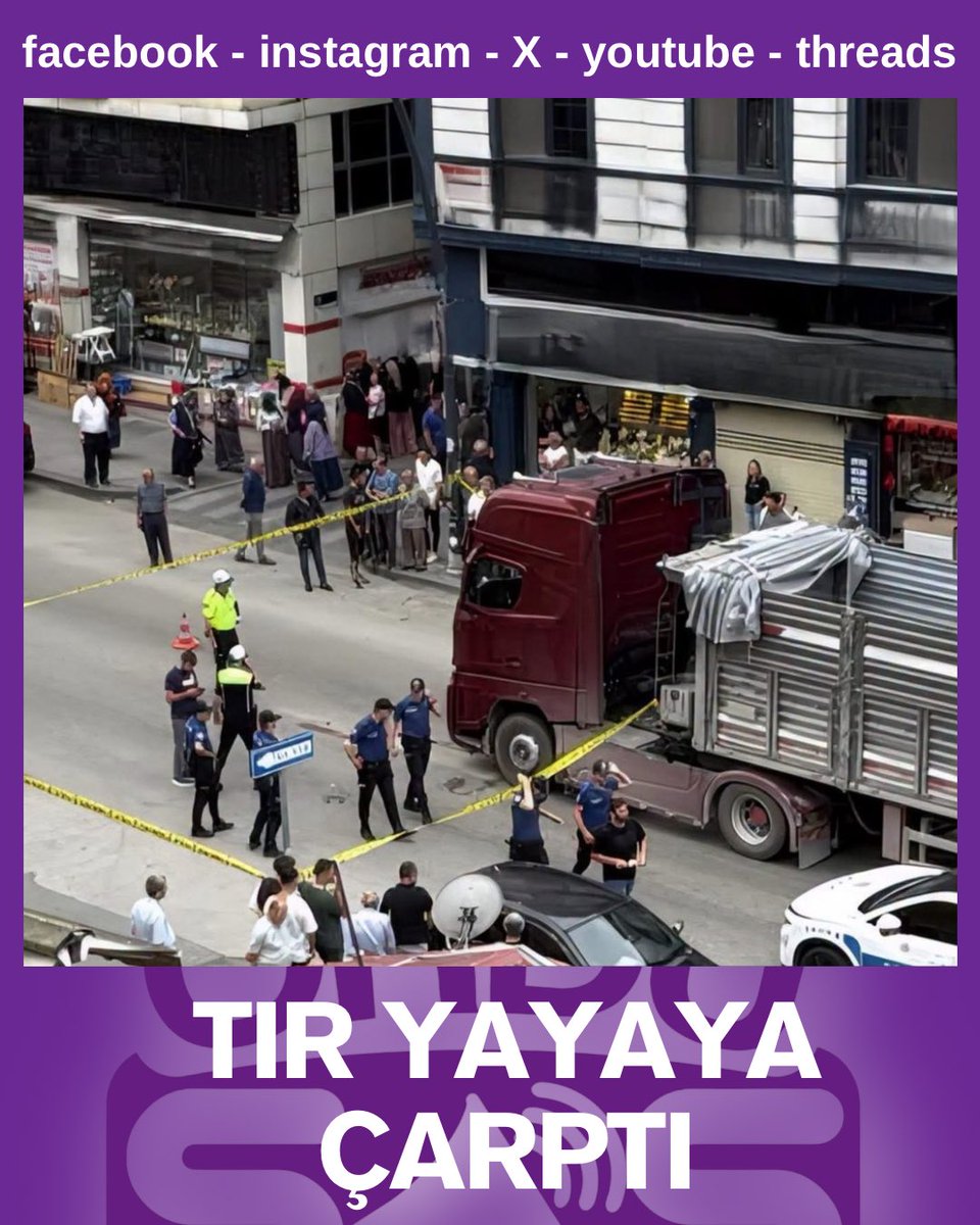 _orduses_'s tweet photo. ORDU | Altınordu Zübeyde Hanım Caddesi'nde meydana gelen trafik kazasında, bir yayaya tır çarptı. Kazada yaralanan yaya, olay yerine sevk edilen sağlık ekiplerinin ilk müdahalesinin ardından hastaneye kaldırılarak tedavi altına alındı.

#kaza #yaya #tır #altınordu #ordu https://t.co/XzyBN5bvZc