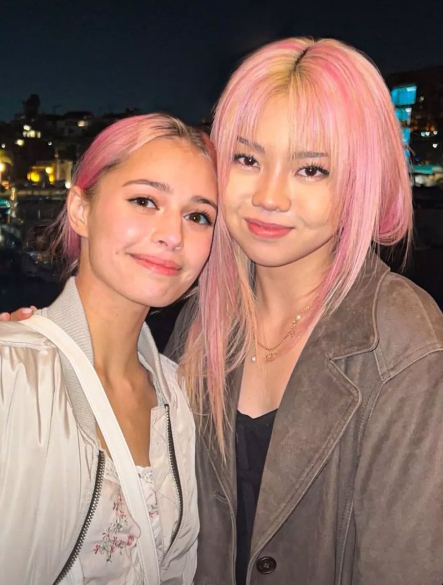 sokyangmal's tweet photo. since audrey's a trainee now, can we get  bailey and audrey to do a collab performance soon? 😣 https://t.co/xKBOjMGsxI