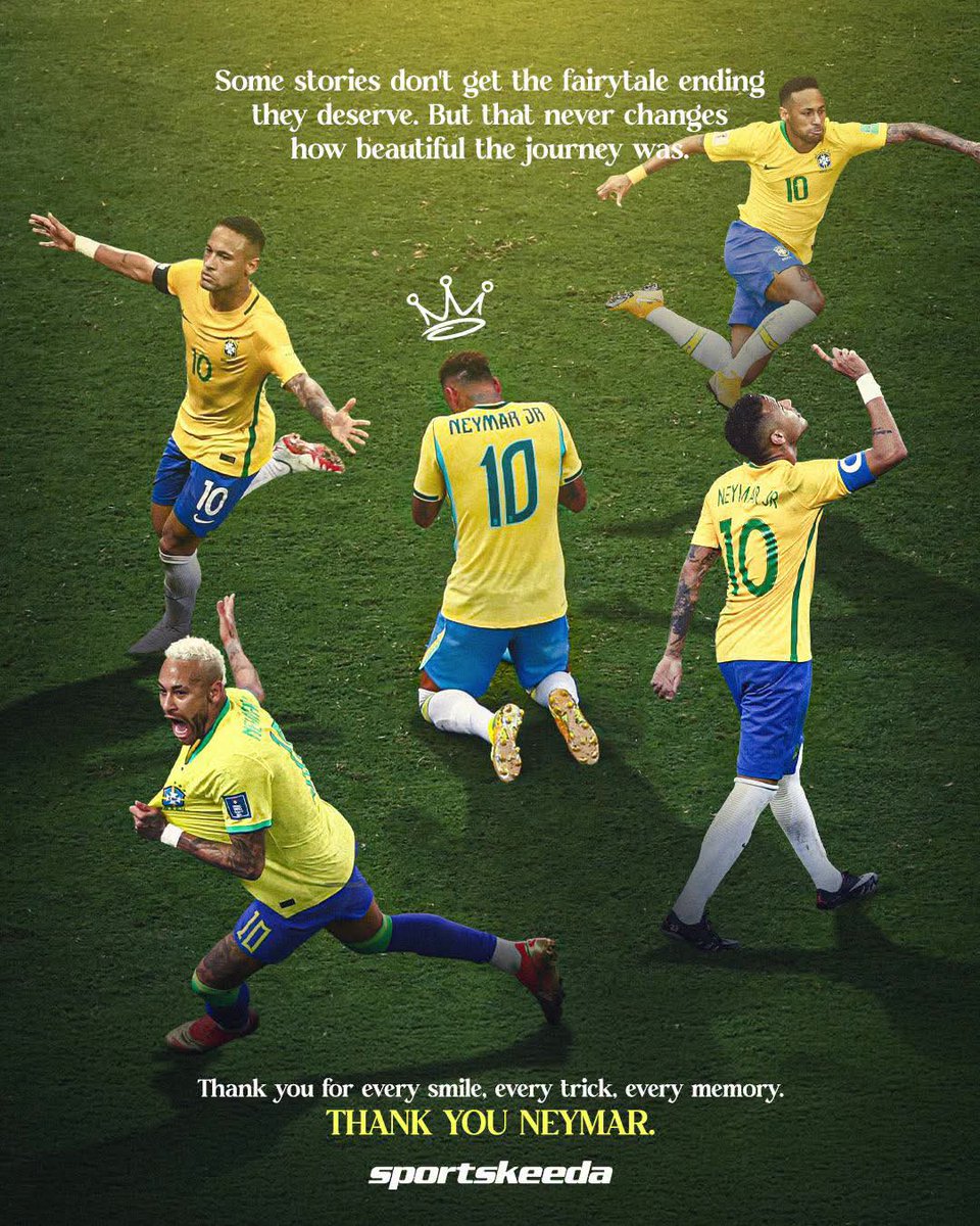 ShantoDey4672's tweet photo. 𝗙𝗢𝗥𝗘𝗩𝗘𝗥 𝗕𝗥𝗔𝗭𝗜𝗟’𝗦 𝗠𝗔𝗚𝗜𝗖. 💛🇧🇷

Thank you, Neymar. 🙏🫶

#WorldCup #Neymar #NeymarJr #WorldCup2026 https://t.co/kANy6A42B3