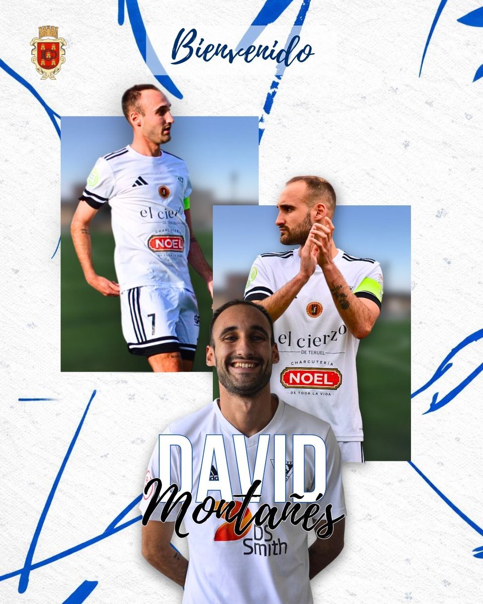 CDFuentesOf's tweet photo. 𝙁𝙄𝘾𝙃𝘼𝙅𝙀 | 𝐃𝐚𝐯𝐢𝐝 𝐌𝐨𝐧𝐭𝐚𝐧̃𝐞́𝐬
El jugador, procedente del Andorra CF, firma por el CD Fuentes.
Con experiencia tanto en Regional Preferente como en Tercera RFEF, David llega para sumar.
¡Bienvenido a Fuentes de Ebro, David!
#ConElCorazon🤍 💙 https://t.co/Ow2Dv0yNmZ