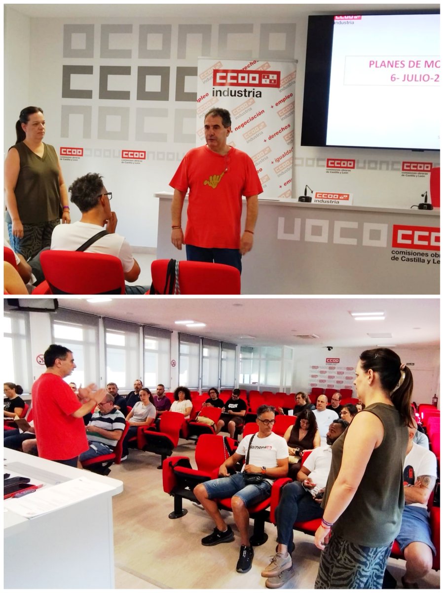 CCOOIndCyL's tweet photo. 📢 CCOO Industria CyL impulsa la formación sobre la Ley 9/2025 de Planes de Movilidad. 🚗💼 25 RLPT de CCOO Industria Valladolid refuerzan sus conocimientos para negociar e implantar estos planes en sus empresas antes de los plazos legales. 📚🤝

👉 https://t.co/AuLw2HHQYJ https://t.co/KemKt9rSsr