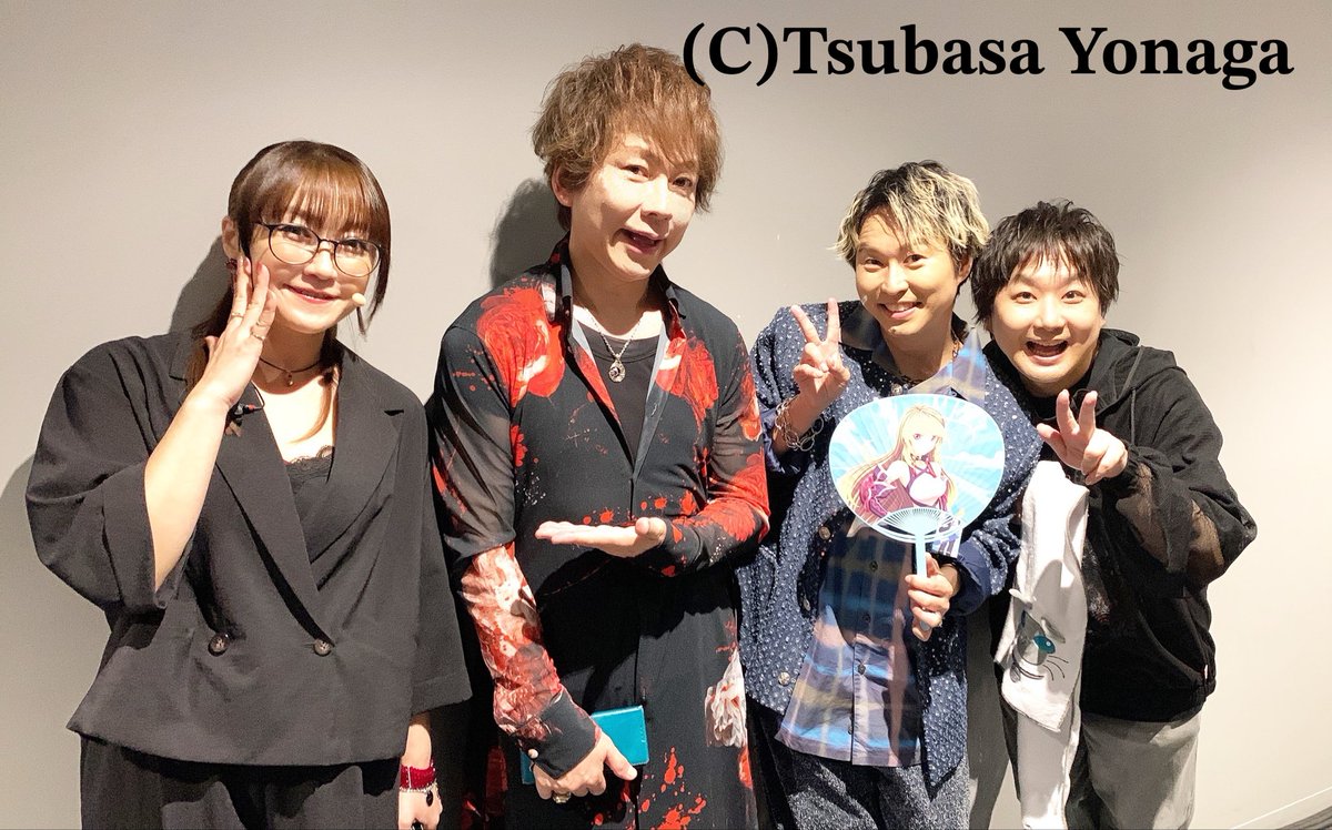 numanumakapa's tweet photo. そしてガイアス役の置鮎さん、ルドガー役の近藤さん、
ガイアス四象刃の1人プレザ役、ベルセリアではベルベット役のサトリナさん
テイルズオブアライズからアルフェン役の拓ちゃんと一緒にパシャリ📷
皆さんと会えたのも僕的にはとっても嬉しかったなぁ〜✨
#置鮎龍太郎
#近藤隆
#佐藤利奈
#佐藤拓也 https://t.co/m3JhhbDbK4