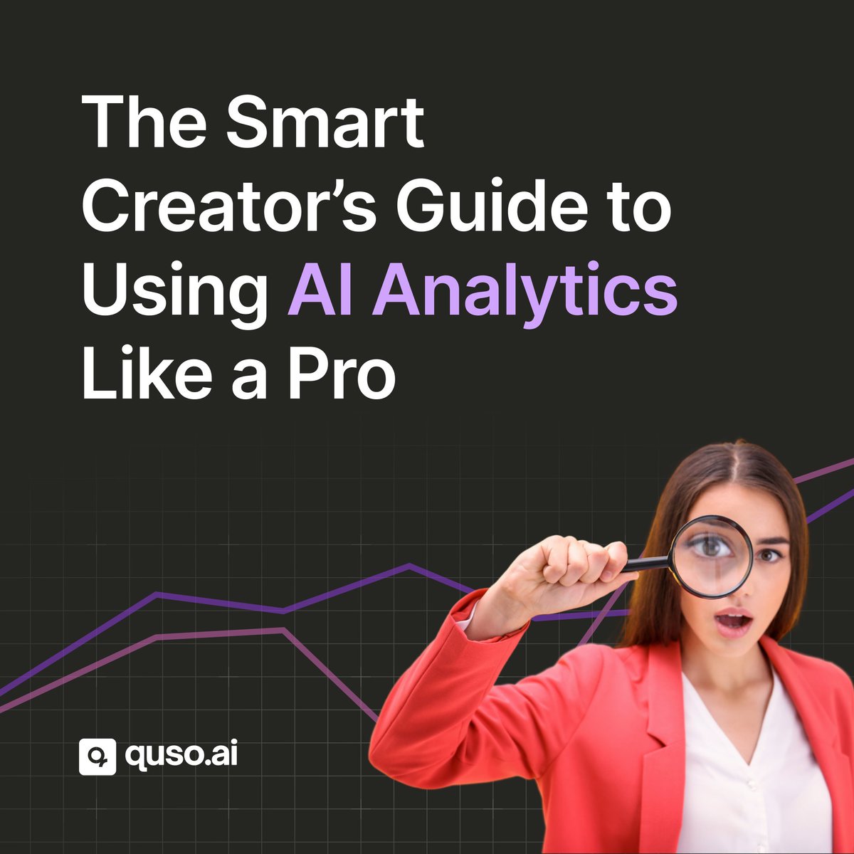 quso_ai's tweet photo. Social Media Analytics shouldn’t be rocket science.

With Quso’s AI Analytics, get clarity on what’s really working.

👉 Try AI Analytics - https://t.co/Tftm1IGgtz https://t.co/KqNJkjBNVM