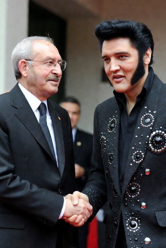 Pamuk_Miya's tweet photo. Elvis’te Kılıçdaroğlu demiş..😅 https://t.co/fr5zFXePw9