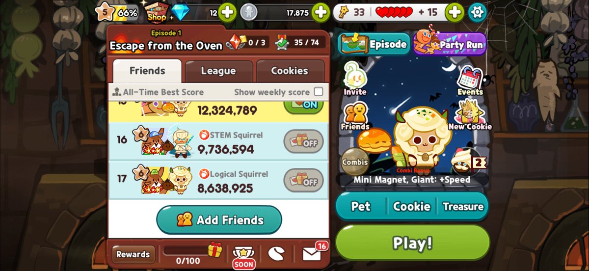 sparklingsodaz's tweet photo. QGYLB2984 🤍🏹 
หาเพื่อนเล่นคุกกี้รันค่า แอดมาได้เลย ⭐️

#cookierunth #คุกกี้รัน #cookierun #cookierunclassic https://t.co/t6Ei62eLfG