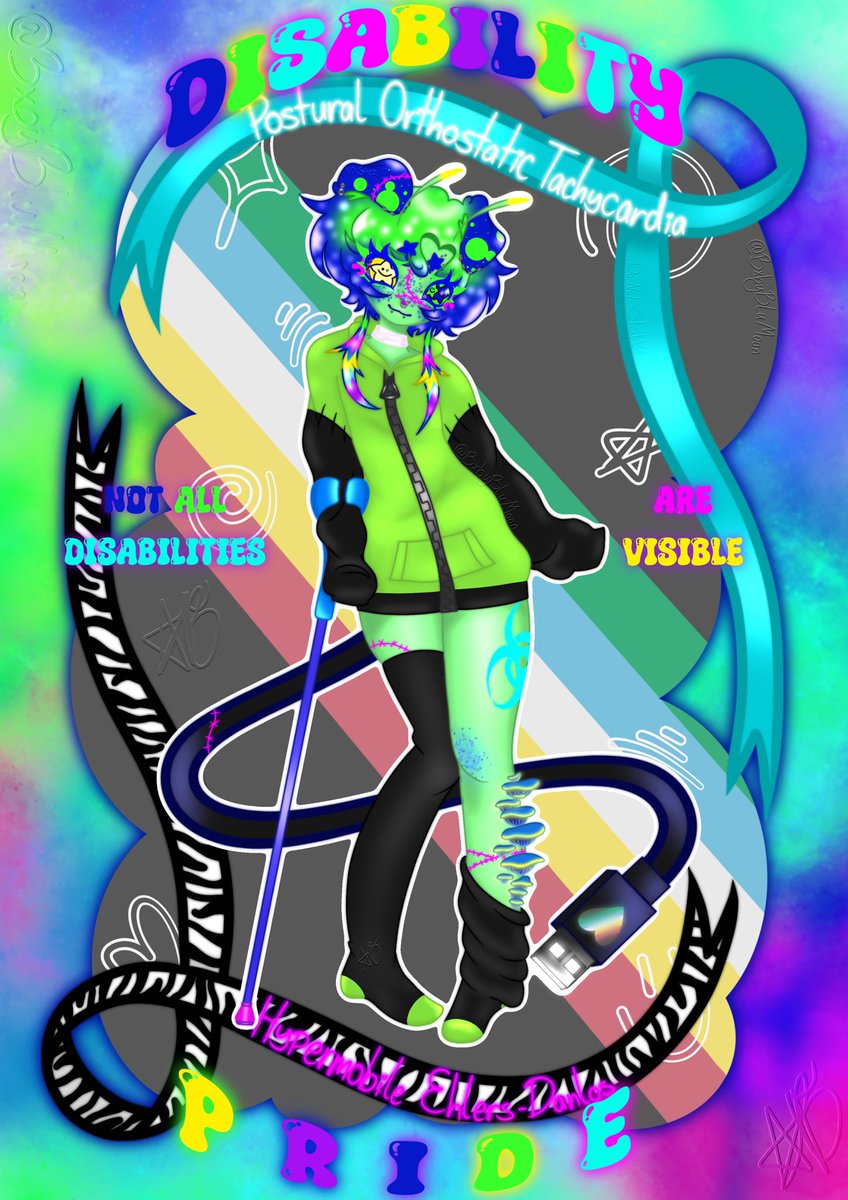 AlienBxby404's tweet photo. Happy Disability Pride !
- Time : 04:20:23 / Date : 07.06.26
〈 #originalcharacter #oc #ocart #artmoots #promotwt #moothunt #pride #pridemonth #trans #transgender #alien #kemonomimi #digitalart #arttwt #procreate #alienoc #disabilitypride #chronicallyill #disabled #POTS #hEDS 〉 https://t.co/ZFjp4utu7p