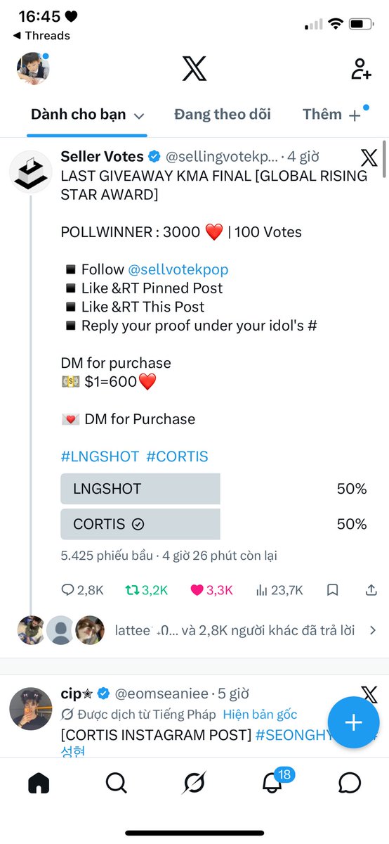eshnumberone's tweet photo. @sellingvotekpop @sellvotekpop #CORTIS https://t.co/da9BVFR9BE