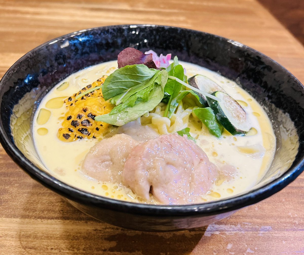 海老香る!旨辛味噌ラーメン RE:唐唐郎 tweet media