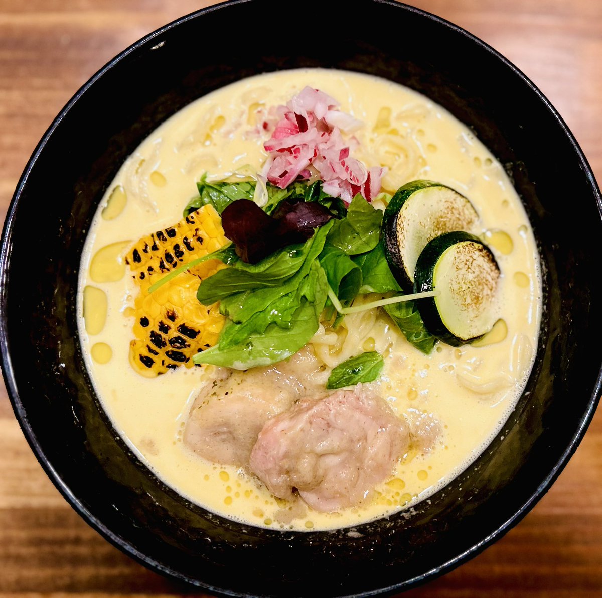 海老香る!旨辛味噌ラーメン RE:唐唐郎 tweet media