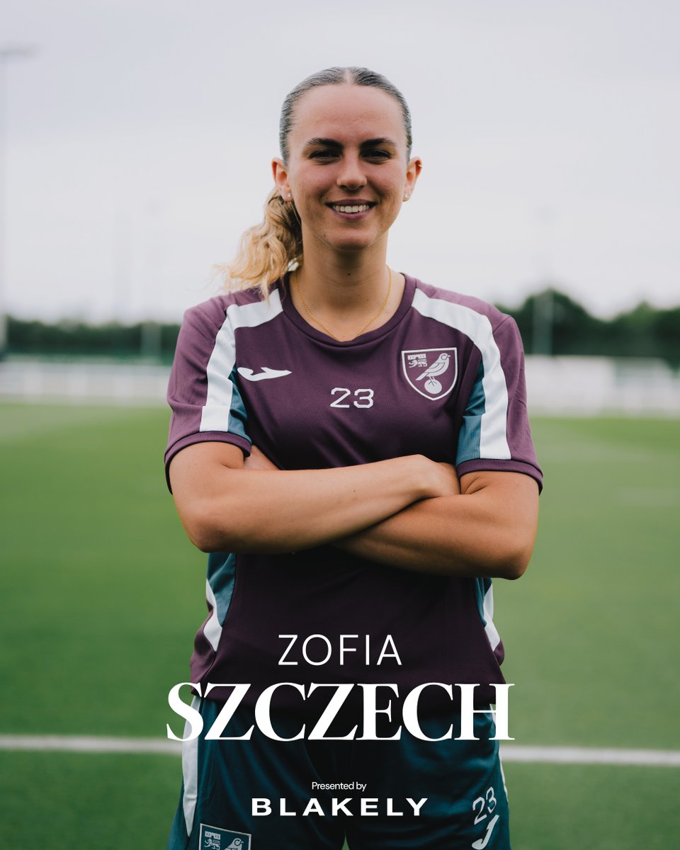 NorwichCityWFC's tweet photo. We're just getting started 🤩

The club are delighted to share that we have signed defender Zofia Szczech from Loughborough Lightning ✍️