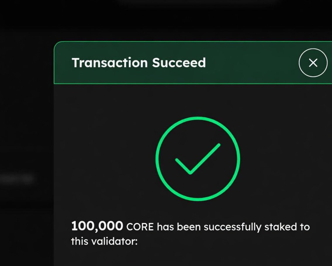 OlusileCrypto's tweet photo. Hold your $CORE like it's your own child.  I cannot stress this enough.  

Stake it to protect your future from your current self. https://t.co/nodm4Vd1kN