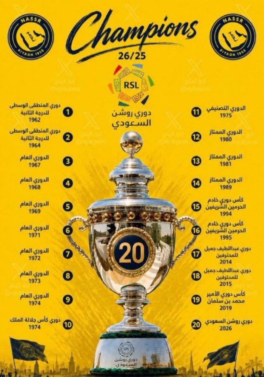 majed9_999's tweet photo. النصر 20 دوري غصب عن القهوجي https://t.co/4Y3Aq4ENyI