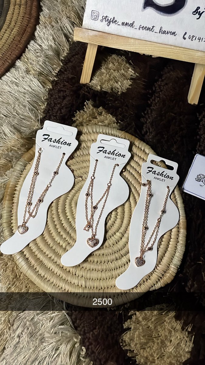 Saaudart's tweet photo. Assalamu alaikum 
Leg chain/anklet
1200
1200
2500
2500

📍Jos
Repost and patronise please 🫶 https://t.co/V41IbFpwAv