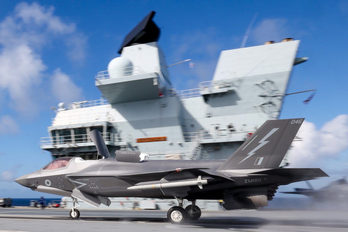 UK Carrier Strike Group tweet media