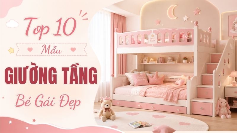 noithat26's tweet photo. Giường tầng cho bé gái phong cách dễ thương cho phòng nhỏ 

Nếu phòng ngủ của bé không quá rộng, giường tầng là lựa chọn thông minh để tạo thêm diện tích sinh hoạt mà vẫn giữ được vẻ xinh xắn.
👉 Xem chi tiết tại: https://t.co/2cjHcJhrrn https://t.co/dCrTPpOO7Q