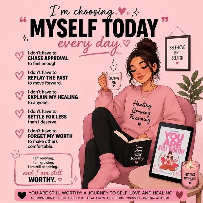 prayforuslord's tweet photo. Sometimes the heartbreak wasn't sent to destroy you.

It was sent to teach you what you deserve.
The wrong people often teach us the standards we'll never lower again. ❤

📖 You Are Still Worthy: A Journey to Self-Love and Healing
https://t.co/FlYKwgt6pA  https://t.co/NVUtEScfmA